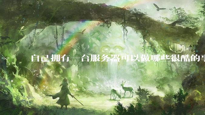 自己拥有一台服务器可以做哪些很酷的事情？